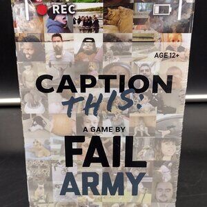 Caption This A Party Game of the Internets Most Epic Fails By Fail Army NEW